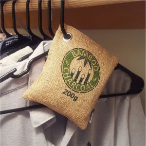 Sħun tal-bejgħ tad-dar naturali u tintuża 200g qasab tal-karbonju borża għall Closet