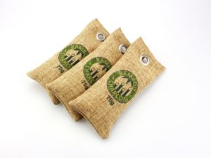 Moso Bamboo Faħam tal-Kannol Odor Eliminator